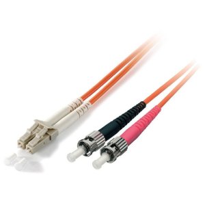 Equip ÷ fibra optica monomodo lc/st 9/125 lsoh 2m os2