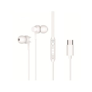 Conceptron ÷ Auricular intrauditivo blanco – USB-C