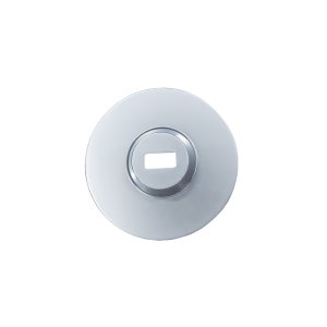 ÷ Placa de seguridad adhesiva 3m conceptronic lba02 con ranura para cable de seguridad (3x7mm) plata
