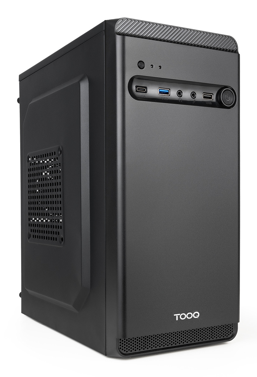 Tooq Caja Minitorre Matx "Dodeka Ultra" 500W – USB-C