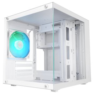 Mars Gamin ÷ Caja microatx mars gaming mc-cubew GPU max 260mm cubo panoramico ARGB – USB-C