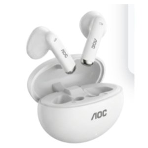 ÷ Auricular intrauditivo bluetooth aoc act1501wt tws ipx4 mic blanco reproduccion 20h carga usb-c tact