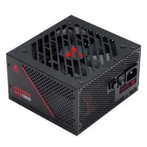 Abysm ÷ Fuente de alimentacion modular 1300w morpheo gx5 atx 3.1 platinum japonese cap negro