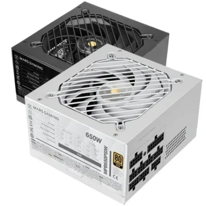 Fuente de Alimentación Mars Gaming MPB650PSI/ 650W/ Ventilador 12cm/ 80 Plus Gold