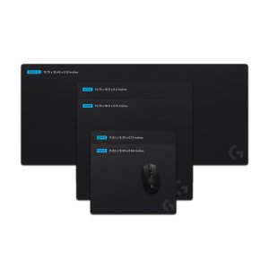 ÷ Alfombrilla logitech g640 superficie tela goma antideslizante 400x460mm negro