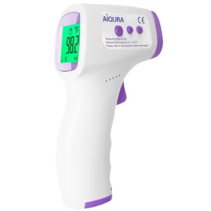 Oem ÷ Termometro digital infrarrojos aiqura ad-801 sin contacto medicion de frente y…