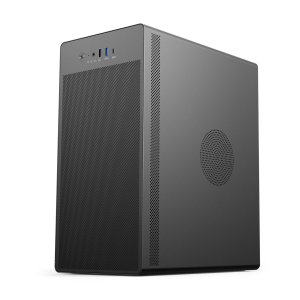 ÷ Caja micro atx coolbox m100 frontal rejilla disipador max 160mm gpu max 300mm negro