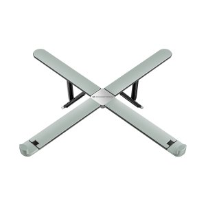 ÷ Soporte de portatil conceptronic thana11g ergo hasta 17.3\" plegable 8 niveles max 5kg gris