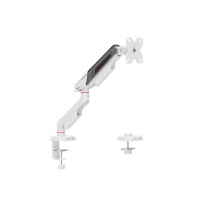 ÷ Soporte de mesa gaming equip 650190 para pantalla 17\"-75\" color blanco hasta 16gk