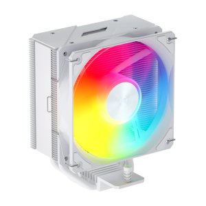 ÷ Ventilador con disipador de cpu fsp np5-wa tdp 200w 4 heatpipes torre pwm hdb blanco