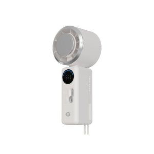 ÷ Ventilador mini portatil conceptronic aeriva03c turbo placa enfriamiento pantalla digital blanco cre