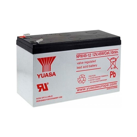 Bateria yuasa npw45 - 12 compatible para sais 9ah 12v acido - plomo