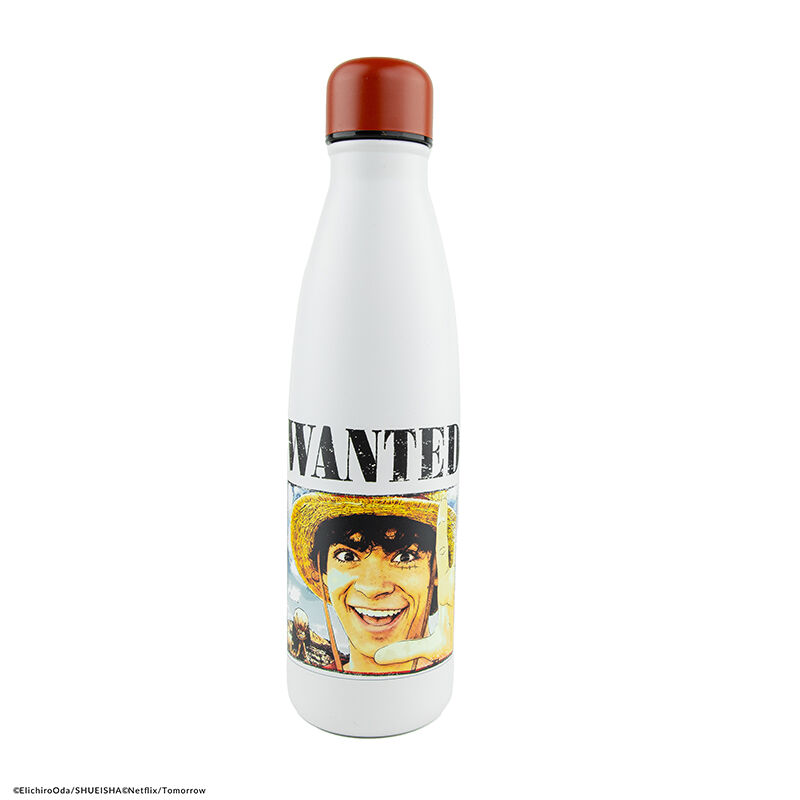 Cinereplicas Botella isotérmica one piece wanted luffy