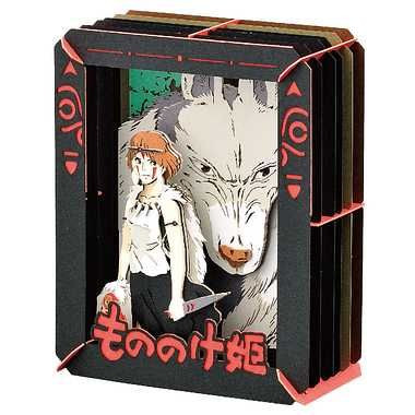 Semic studios Princesa mononoke & san paper theater 10x8x4 cm la princesa mononoke