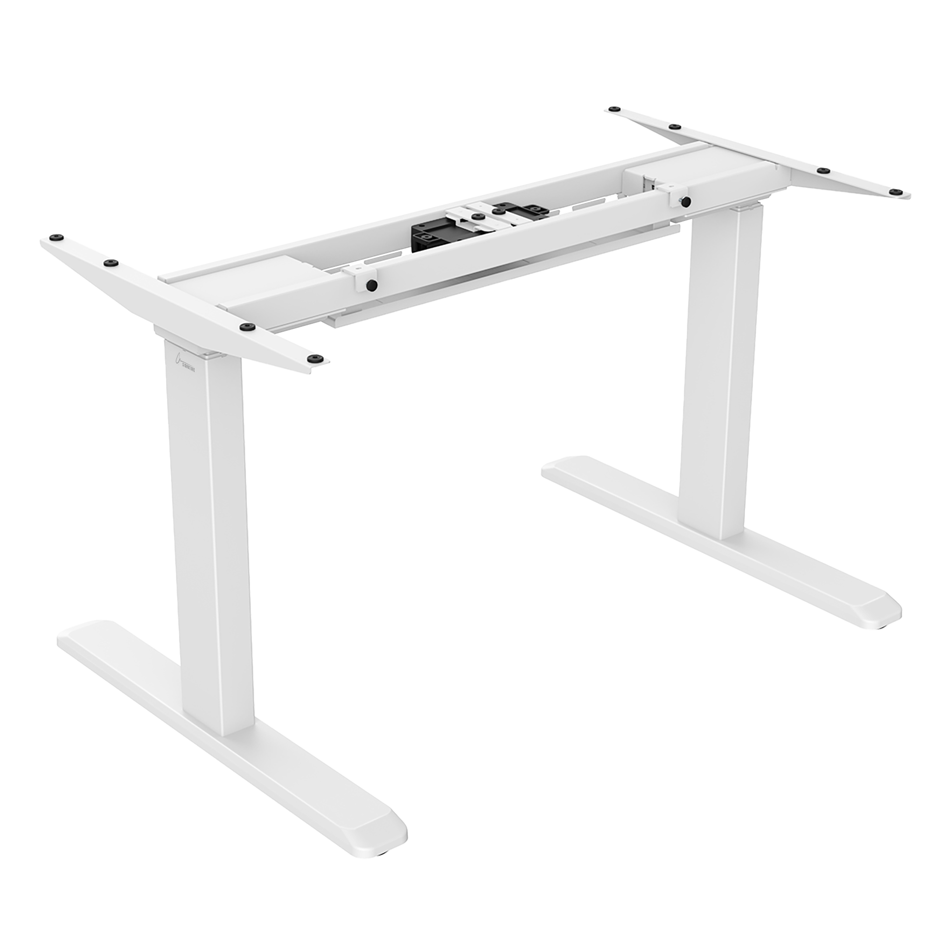 Phoenix technologies Signa estructura ajustable para escritorio doble motor y 3 segmentos blanca
