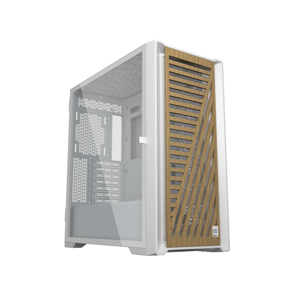 Phoenix technologies Caja ordenador phoenix gaming artisan noble blanca frontal de madera atx filtros…