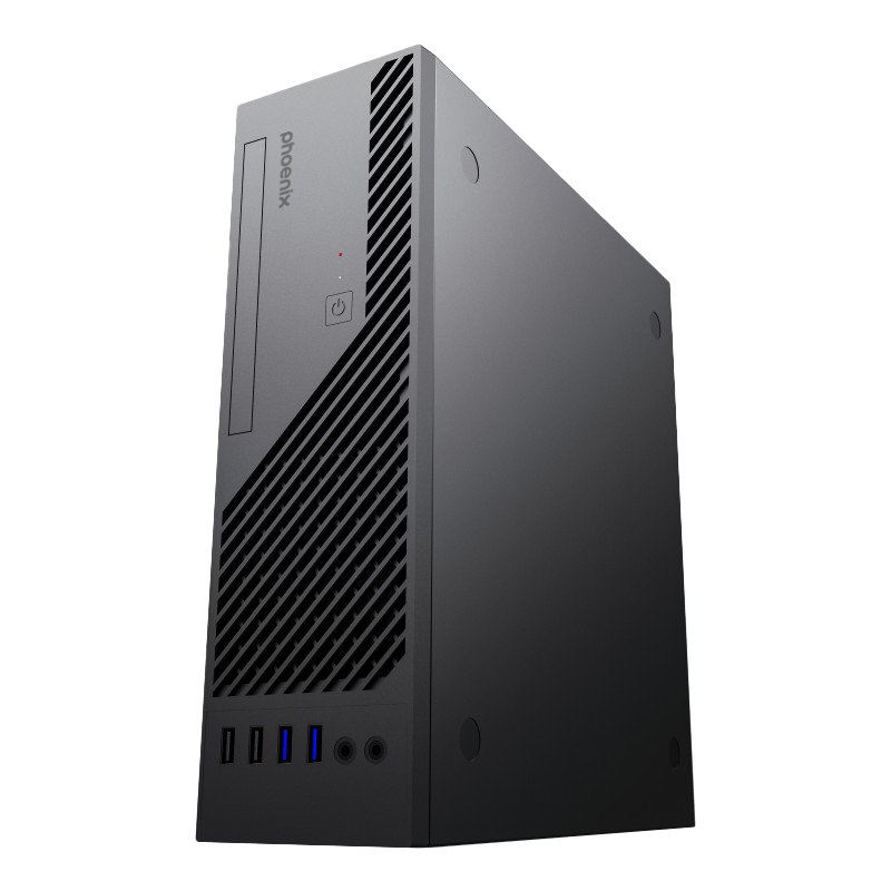 Phoenix technologies Caja ordenador phoenix lite - s3 micro atx formato ultra slim de 8 litros USB 3.0…