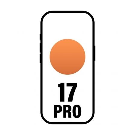 Smartphone Apple iPhone 17 Pro 256GB/ 6.3"/ 5G/ Naranja Cosmico