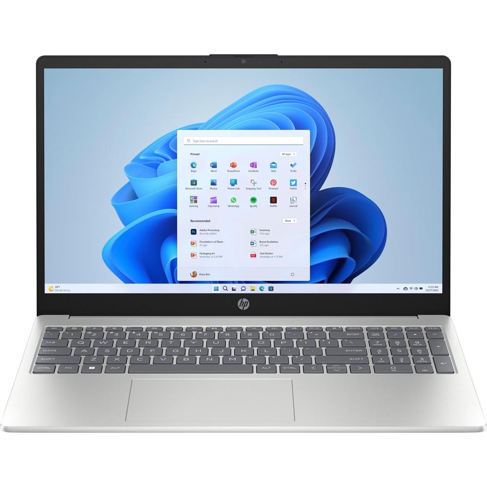 Portátil hp 15 - fc0127ns 15.6 pulgadas ryzen 7 - 7730u -  8gb -  ssd 512gb -  w11 -  plata natural