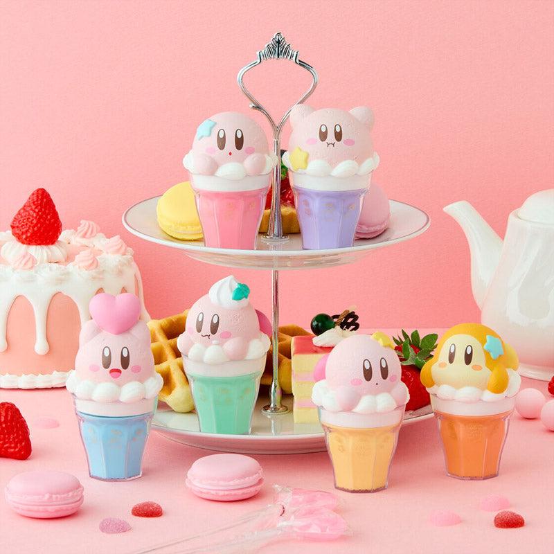 Kirby friends -  chara latte float case 1 unidad aleatoria