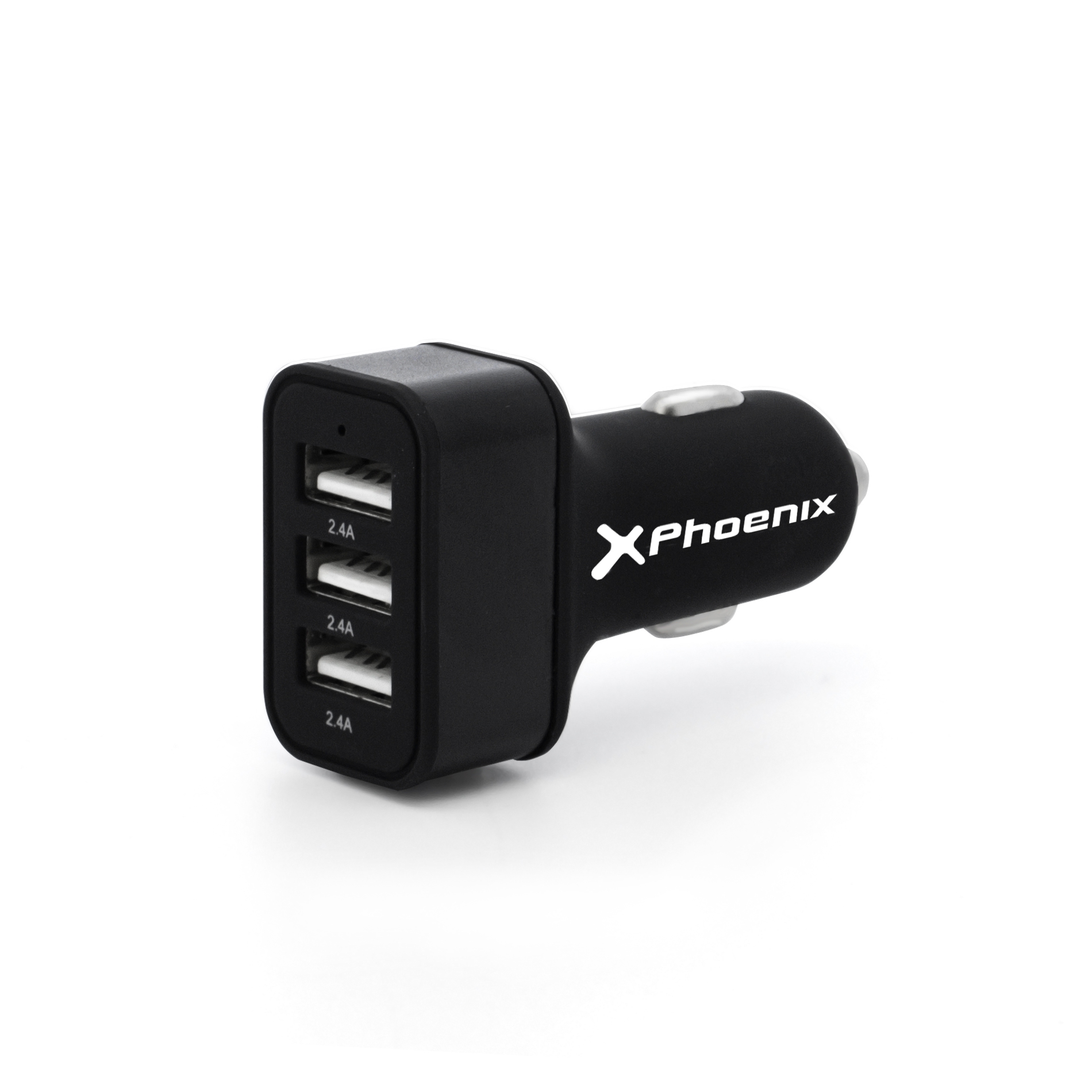Phoenix technologies universal phoenix phcarcharger3usb para coche - mechero 5v - 3 x USB 7.2a negro