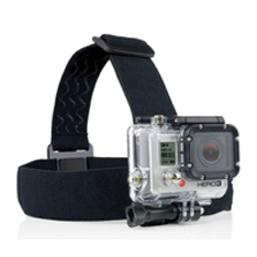 Phoenix technologies Soporte - correa para la cabeza ajustable phoenix para camaras sport & gopro hero 4… negro