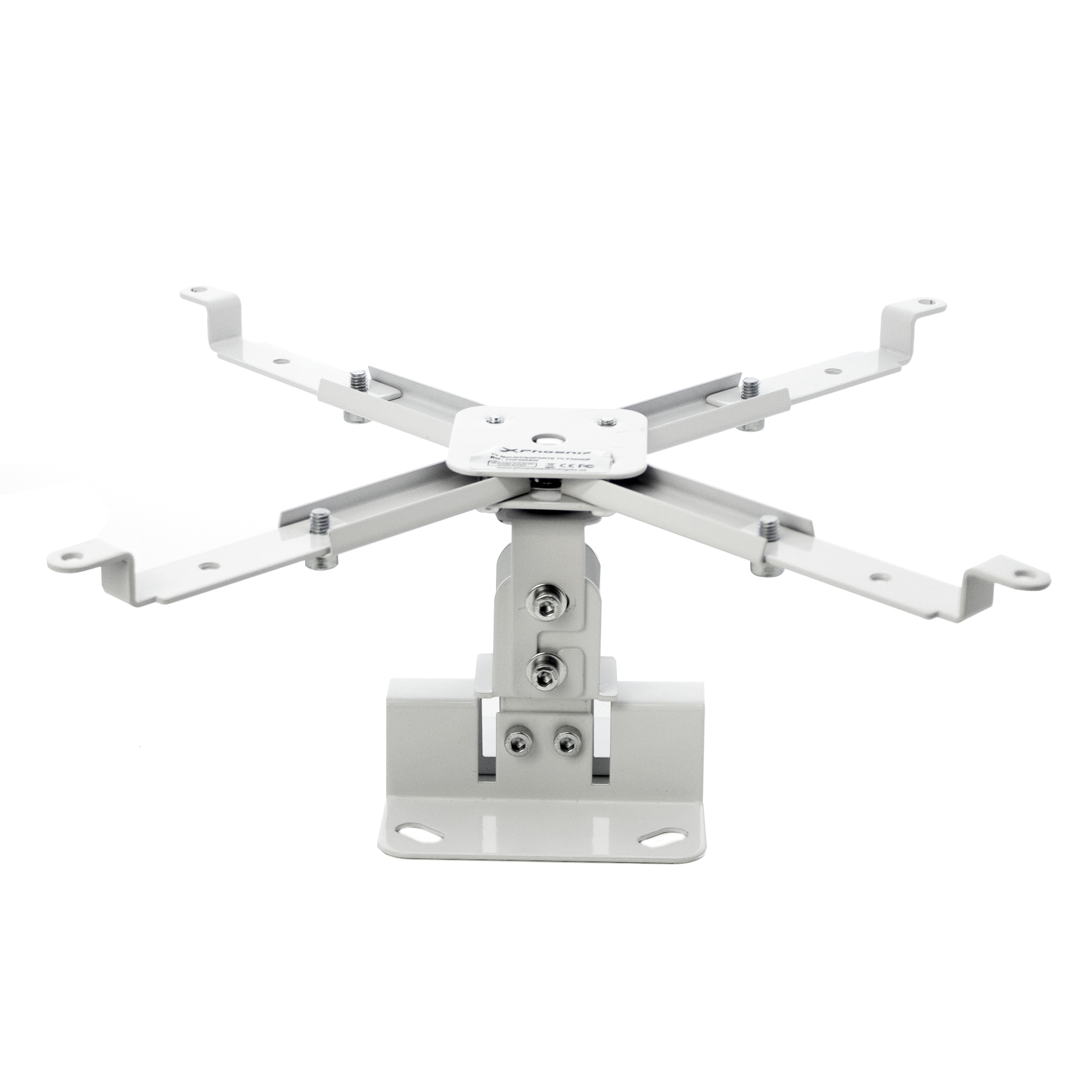 Phoenix technologies Soporte de proyector de techo y pared rota 360º inclinacion 10º blanco