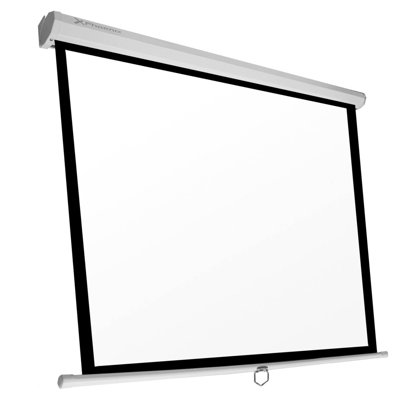 Phoenix technologies Pantalla manual videoproyector pared y techo phoenix 80´´ 1.4m x 1.4m ratio 1:1…
