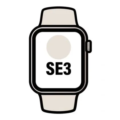 Apple Watch SE3/ GPS/ 40mm/ Caja de Aluminio Blanco