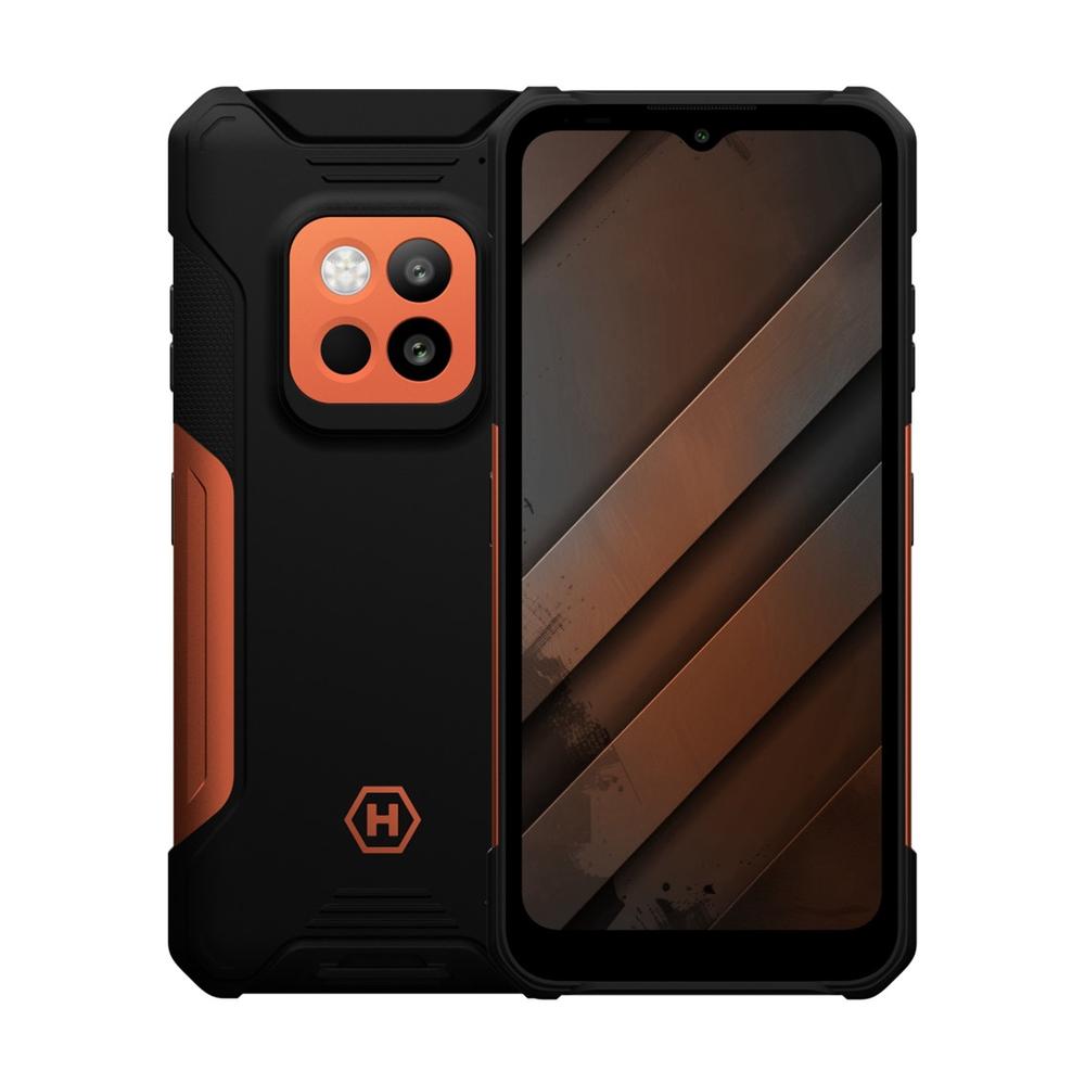 Movil rugerizado hammer construction 2 5g thermal 8 - 256gb naranja