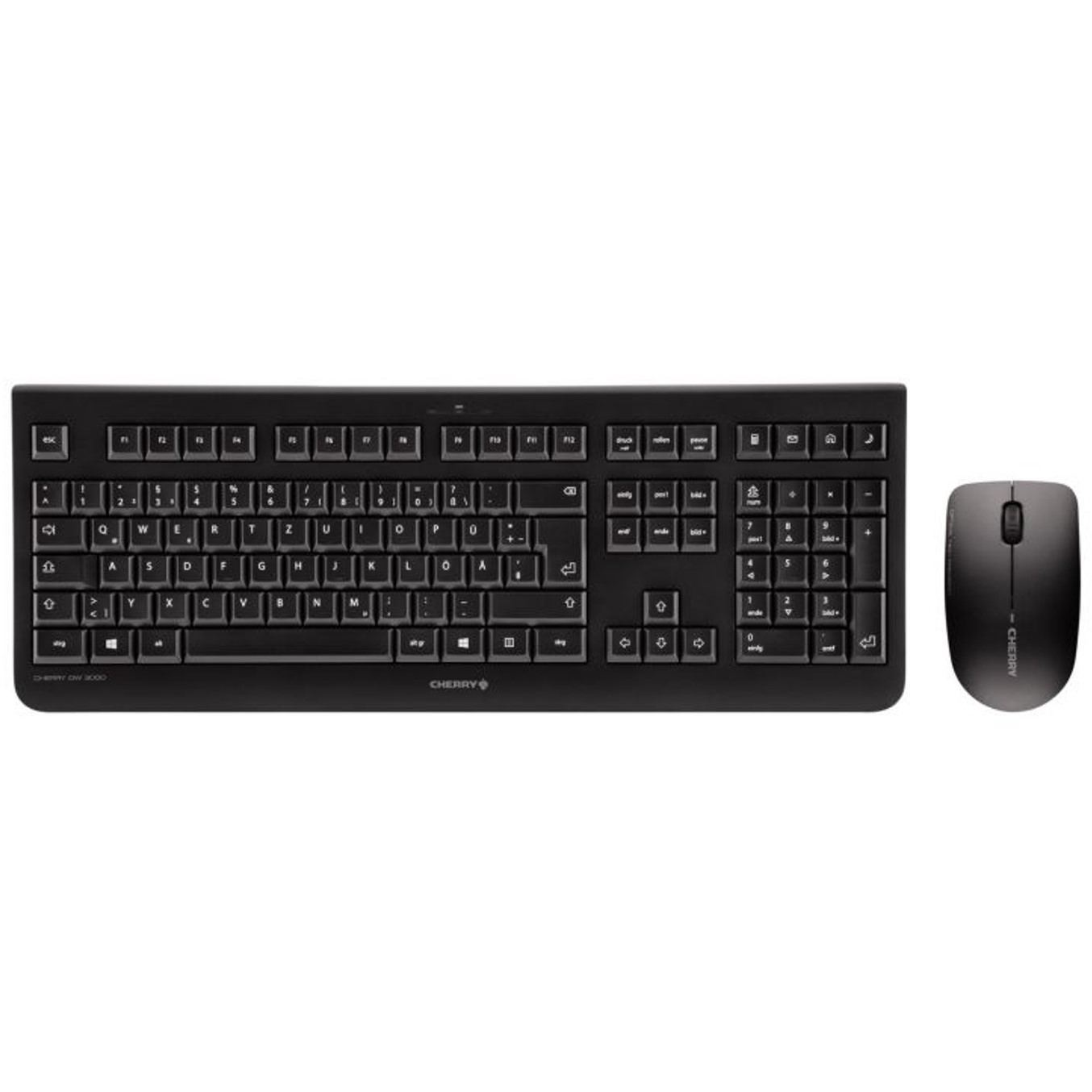 Cherry Teclado+Ratón Inalámbrico DW3000 Negro