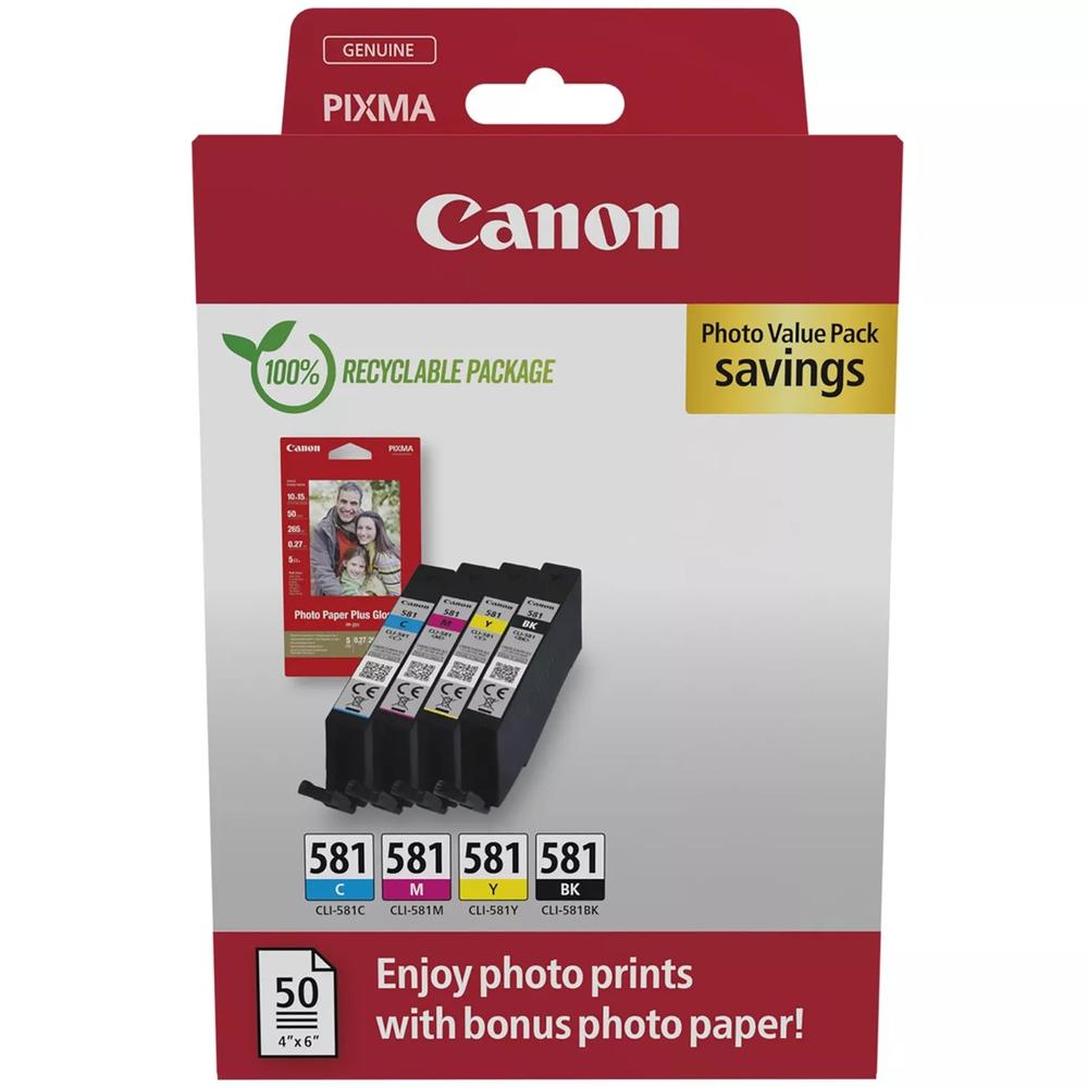 Canon Multipack cli 581 bk - c - m - y