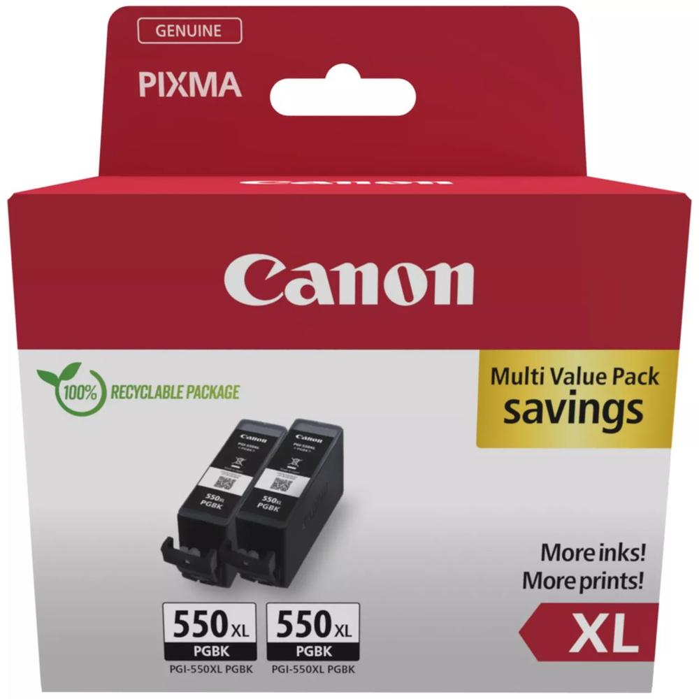 Canon Pack cartucho tinta pgi - 550xl negro