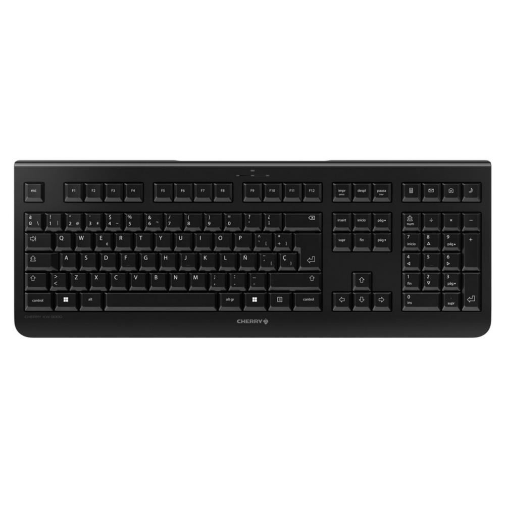 CHERRY Teclado inalámbrico KW 3000 negro