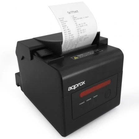 Impresora de Tickets Approx appPOS80WIFI+LAN/ Térmica/ Ancho papel 58 y 80mm/ USB – WiFi
