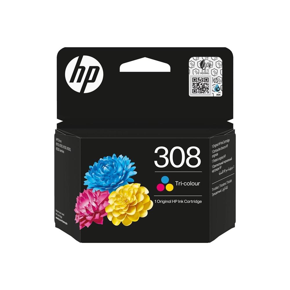HP cartucho 308 color cian / amarillo