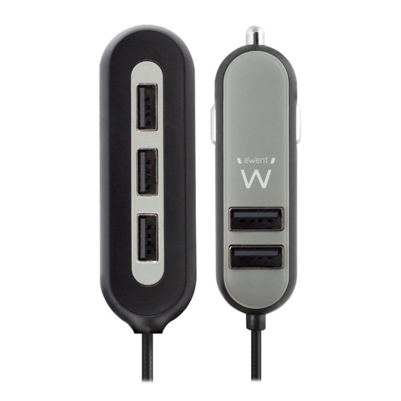 Ewent USB para coche - 5 puertos - 54w