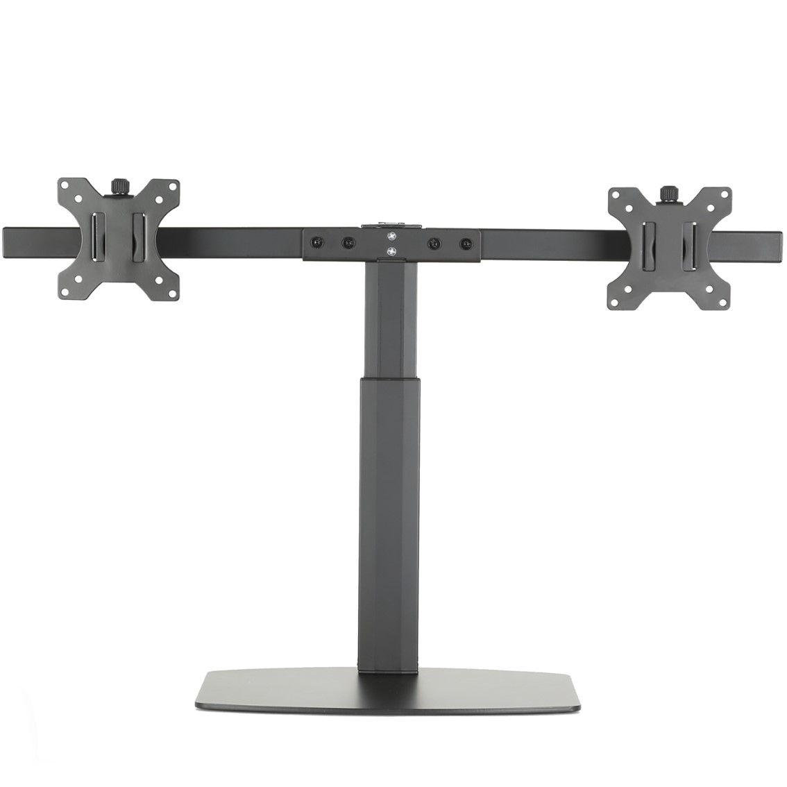 Ewent Soporte de mesa ew1538 con resorte de gas para 2 monitores de hasta 27"