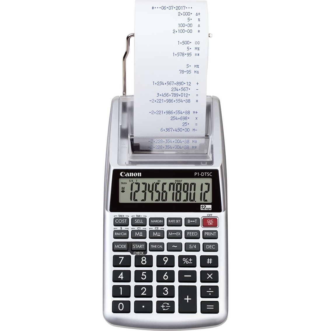 Canon Calculadora impresion p1 - dtsc ii hwb 12 digitos
