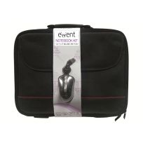 Kit ewent bolsa notebook para portatil 15.6 pulgadas + mouse raton usb