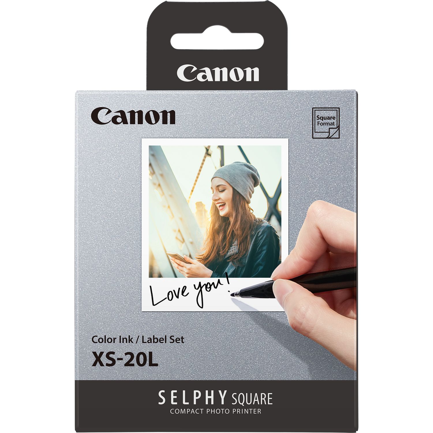 Canon Papel fotografico xs - 20l 20 hojas + tinta de color
