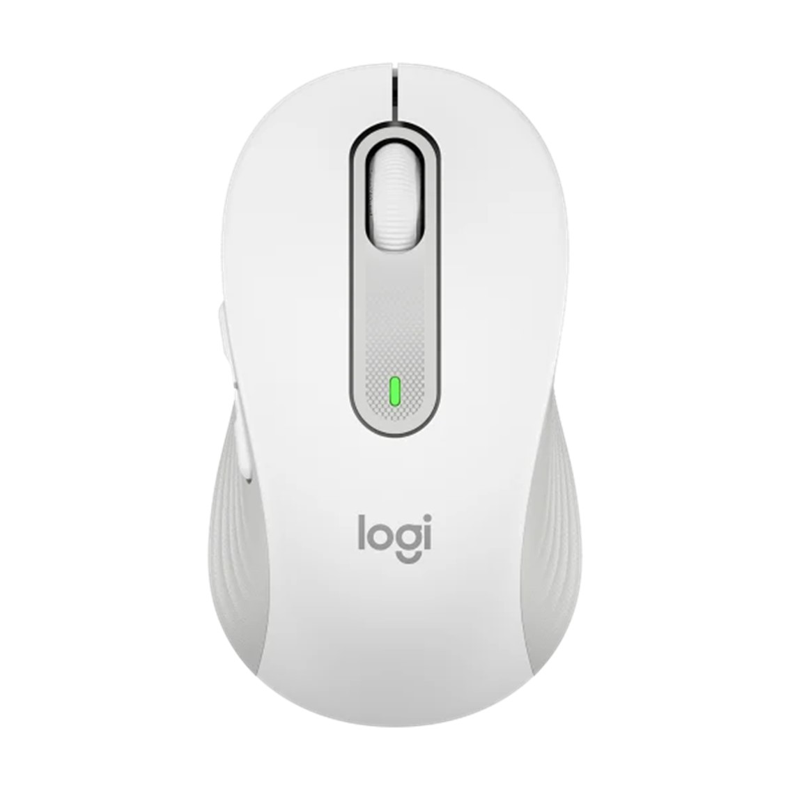 Logitech Mouse raton m650 mediano optico wireless inalambrico blanco