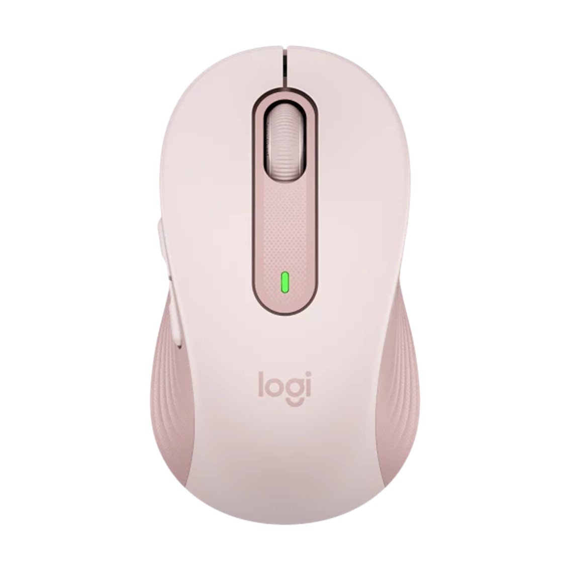 Logitech Mouse raton m650 mediano optico wireless inalambrico rosa
