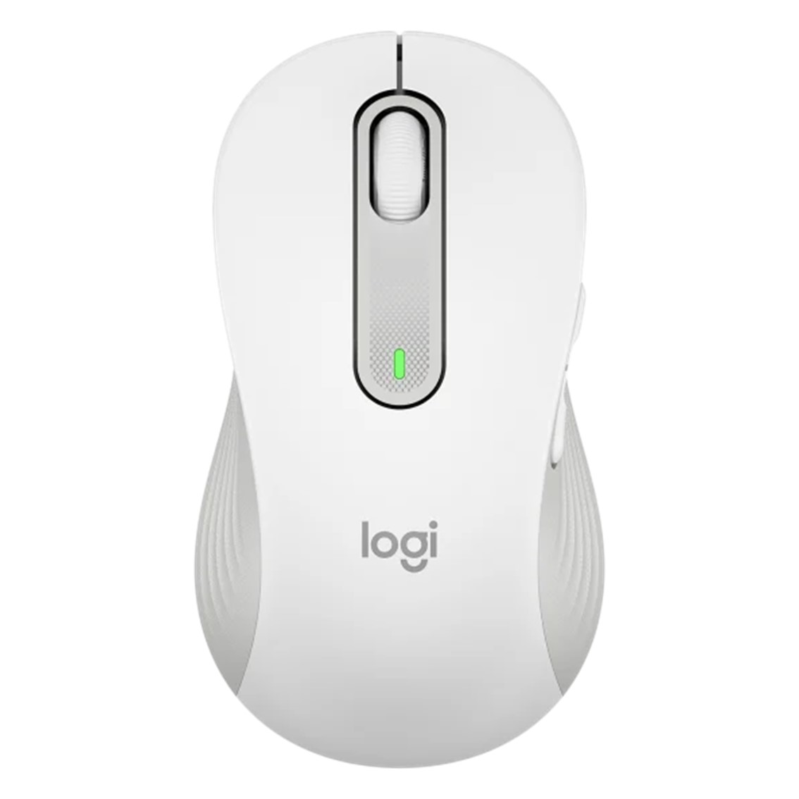 Logitech Mouse raton m650 para zurdos optico wireless inalambrico blanco