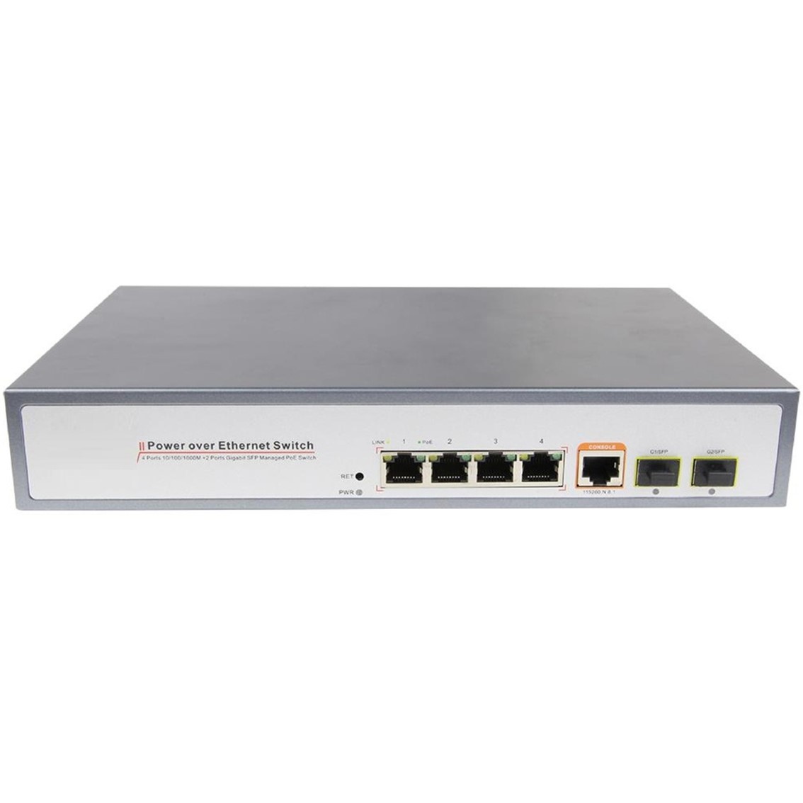 Galgus global galgus g - sw - m4p2s 4 puertos POE 1 puerto gigabit ethernet 2 puertos SFP