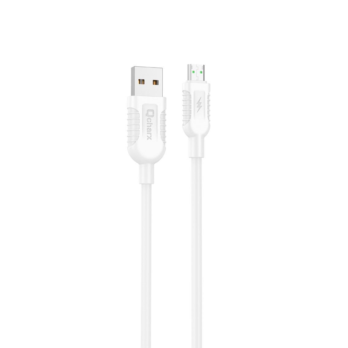 Qcharx international qcharx athens USB a micro 3a - 1 m - pvc blanco