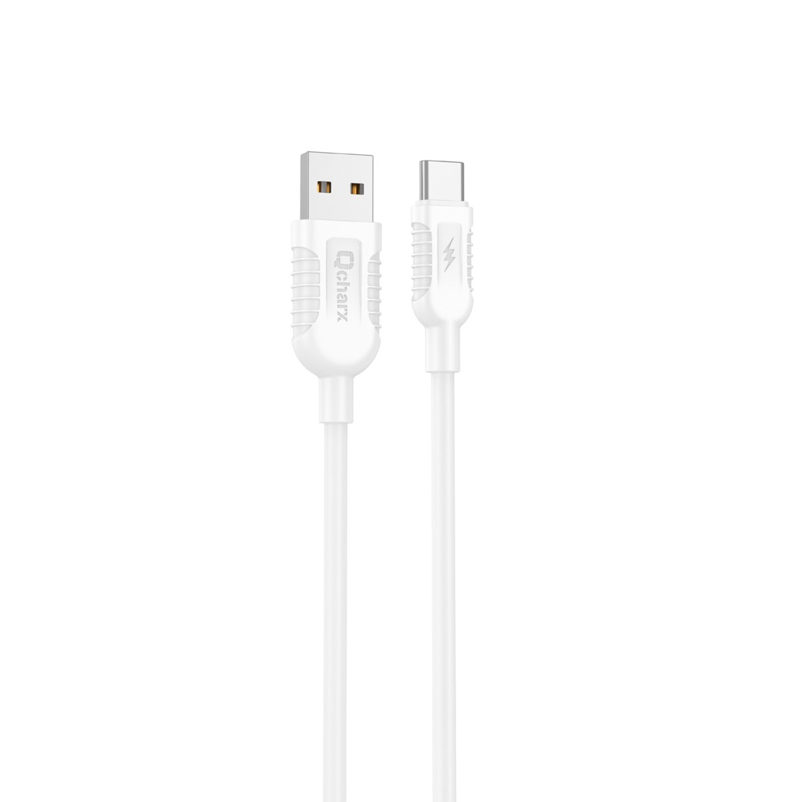 Qcharx international qcharx athens USB a tipo c 3a - 1 m - pvc blanco