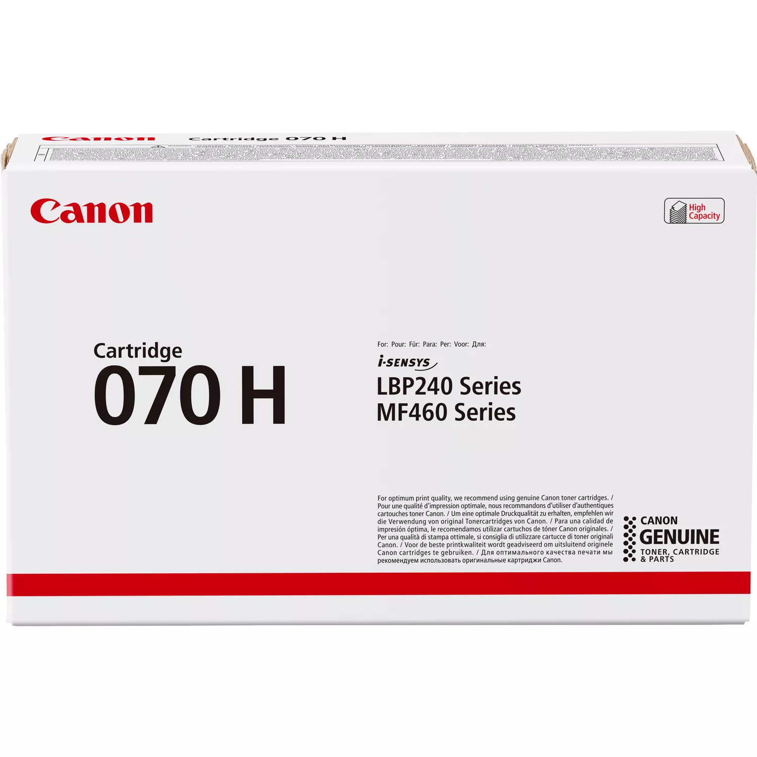 Canon Toner 070HBK Negro