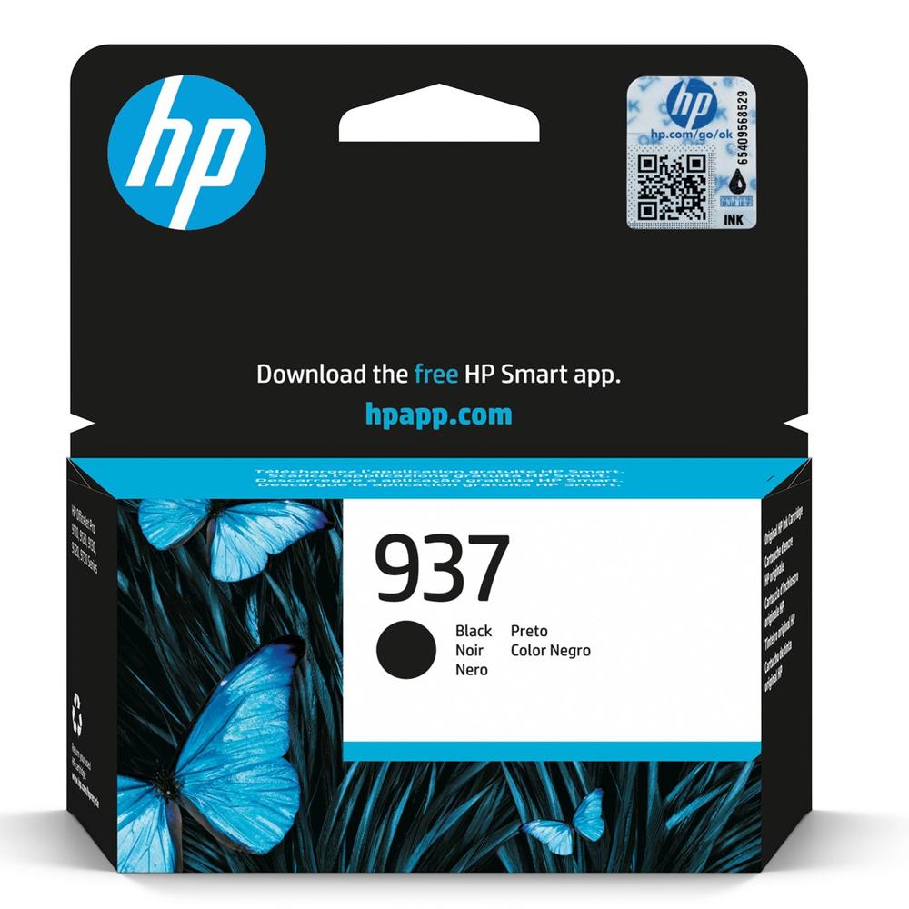 HP Cartucho tinta 937 4s6w5ne negro