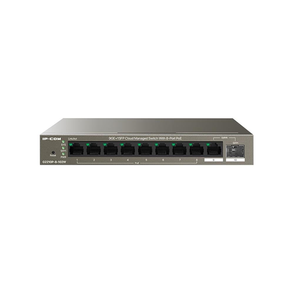 Ip - com g2210p - 8 - 102w 10 puertos